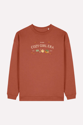 Sweater "in my cozy girl era"