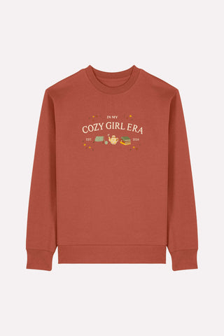 Sweater+ "in my cozy girl era" (ab Größe XL)